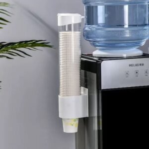 wall mounted disposable cup holder for water dispenser