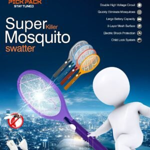 PICK PACK-1604 MOSQUITO KILLER RACKET