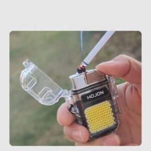 LED Flashlight USB Lighter (Imported)