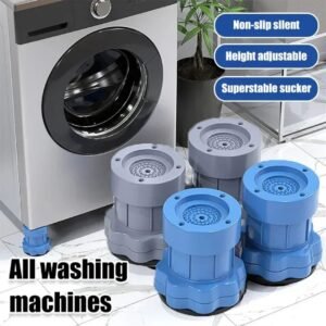 Adjustable Washing Machine Anti Vibration Pads Set4