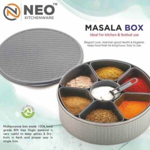 7 Section Masala Box