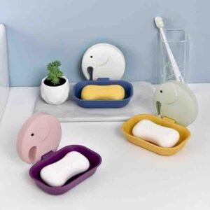 Elephant Shape Self Adhesive Soap Stand