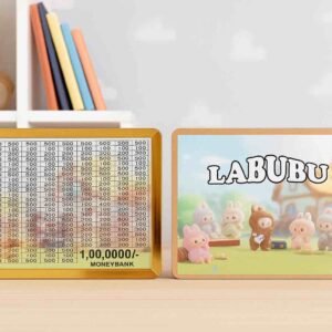 Labubu Wooden Money Bank