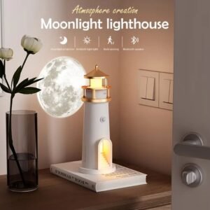 LED 3D Moonlight Light House (Imported)