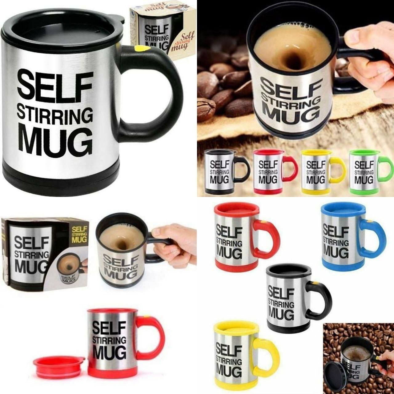 Self Stirring Mug Electric Mixing Cup - Image 2