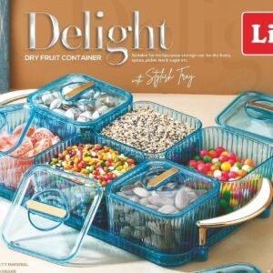 DELIGHT 6 SECTION DRYFRUITS TRAY PREMIUM