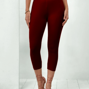 Women’s Stretch Capri Leggings – Comfortable Everyday Fit
