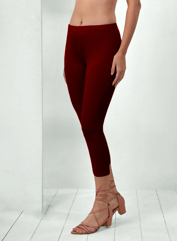 Women’s Stretch Capri Leggings – Comfortable Everyday Fit - Image 3